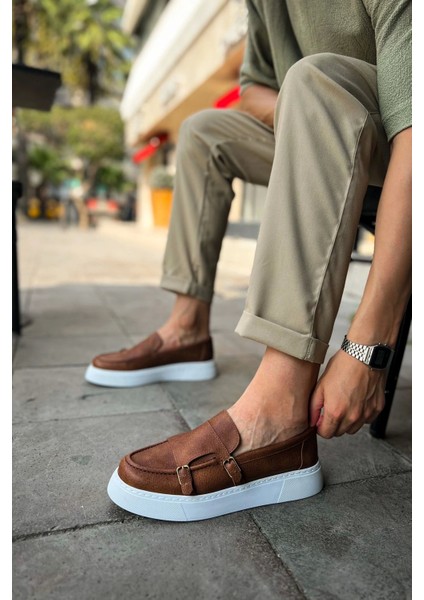 SHO417 Bağcıklı Yüksek Taban Cbt Mancini Erkek Ayakkabı Taba fiyatları