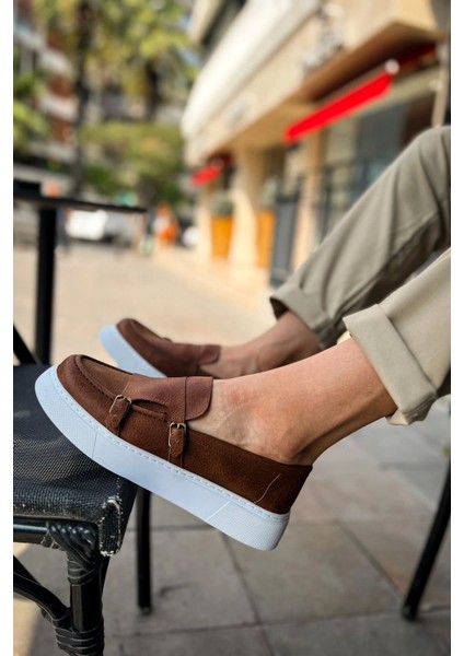 SHO417 Bağcıklı Yüksek Taban Cbt Mancini Erkek Ayakkabı Taba fırsatları