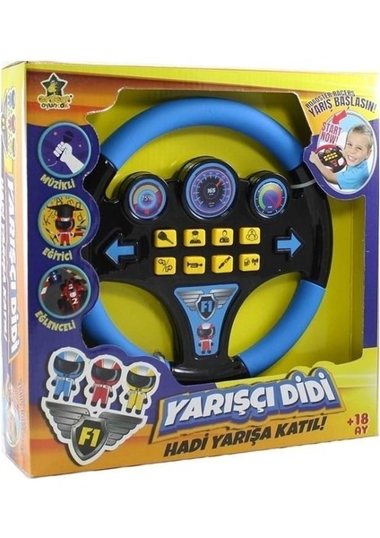 Türkçe Sesli Müzikli Eğitici Direksiyon Mavi 00189 modelleri