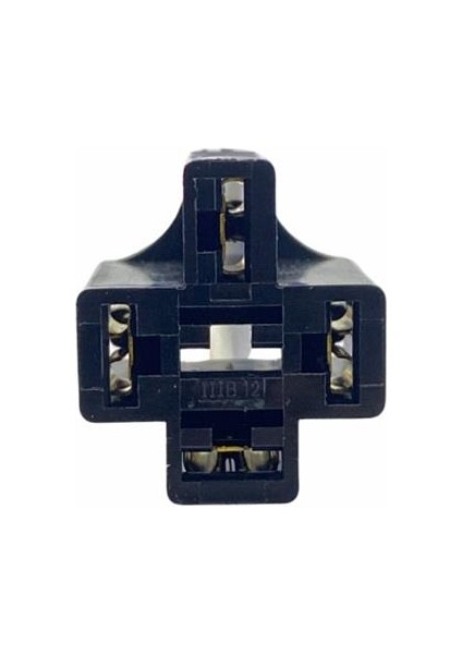 RÖLE SOKETİ (RÖLE YUVASI) 5 UÇLU SİYAH (4 KABLOLU) (2.5 MM KABLOLU) fiyatları