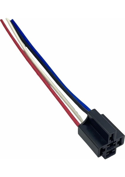 RÖLE SOKETİ (RÖLE YUVASI) 5 UÇLU SİYAH (4 KABLOLU) (2.5 MM KABLOLU) fırsatları