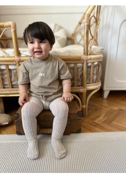 T-Shirt Kız Erkek Bisiklet Yaka Kısa Kol Tişört fırsatları