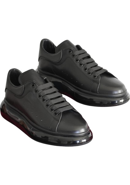 Erkek Ayakkabı Bağcıklı Air Balon Taban Ortopedik Klasik Spor Ayakkabı Sneakers Premium modelleri