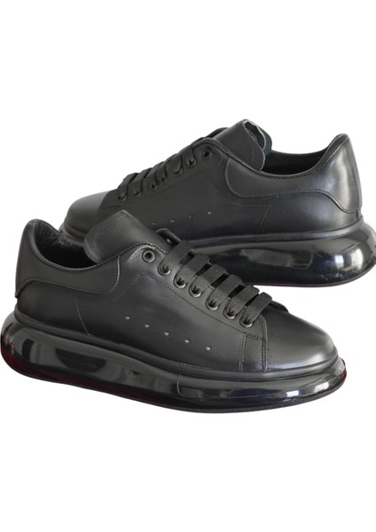 Erkek Ayakkabı Bağcıklı Air Balon Taban Ortopedik Klasik Spor Ayakkabı Sneakers Premium fırsatları