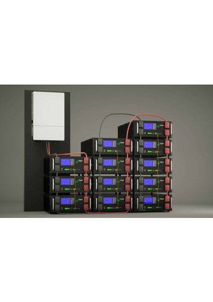 TitanX 51,2V 102Ah Mrx Pro Energy Storage System LiFePO4 Akü