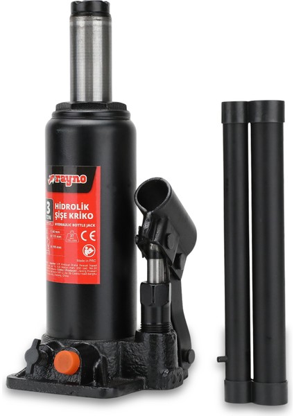 Hidrolik Şişe Kriko - Emniyet VALFLİ-RYNKS50