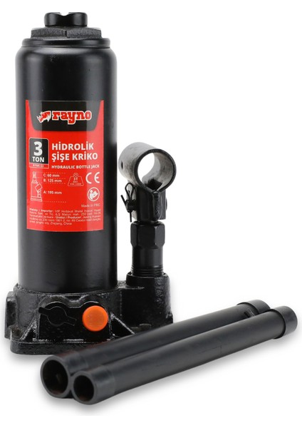 Hidrolik Şişe Kriko - Emniyet VALFLİ-RYNKS50 fiyatları