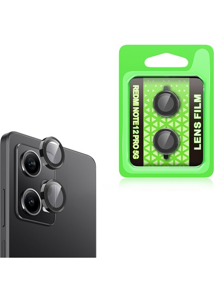 Xiaomi Redmi Note 12 Pro 5g Uyumlu Zore Cl-07 Kamera Lens Koruyucu