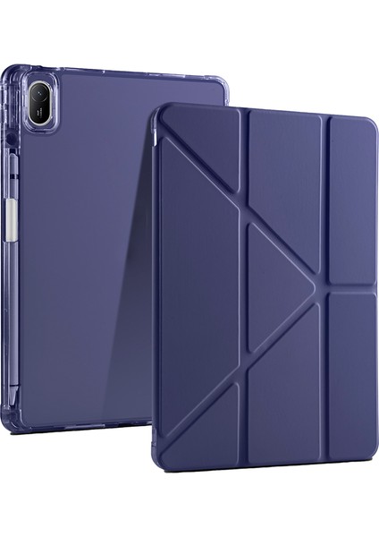 Huawei Matepad SE 11 Uyumlu Kılıf Zore Tri Folding Kalem Bölmeli Standlı Kılıf