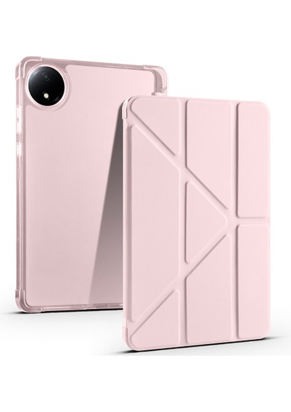 Xiaomi Redmi Pad Se 8.7 Uyumlu Kılıf Tri Folding Kalem Bölmeli Standlı Kılıf