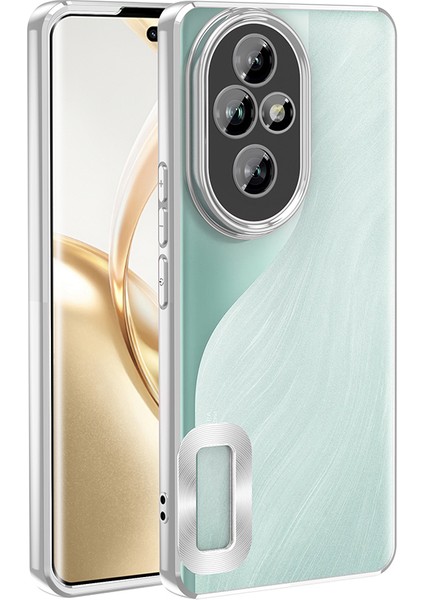 Honor 200 Uyumlu Kılıf Kamera Korumalı Logo Gösteren Omega Kapak