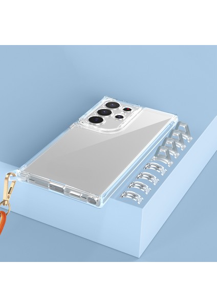 Samsung Galaxy S25 Ultra Uyumlu Kılıf Airbagli Takılabilir Askı Aparatlı Snap Silikon Kapak fırsatları