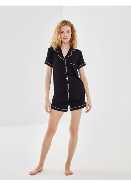 Lcw Dream Gömlek Yaka Kadın Şortlu Pijama Takımı fiyatları