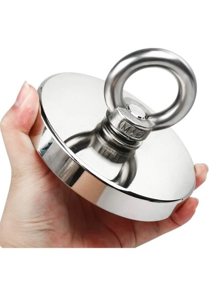 80 mm Çapında Dev Neodyum Pot Mıknatıs Fishing Magnet Kanca Kurtarma Mıknatısı modelleri
