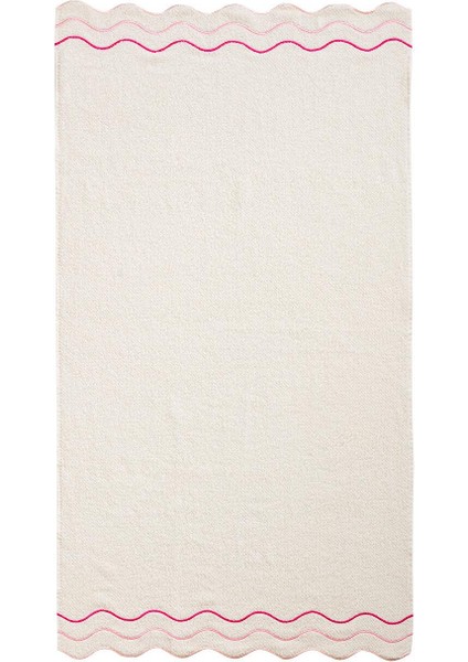 Lcw Home Çizgi Nakışlı Pamuklu Banyo Havlusu 70X140 cm fırsatları