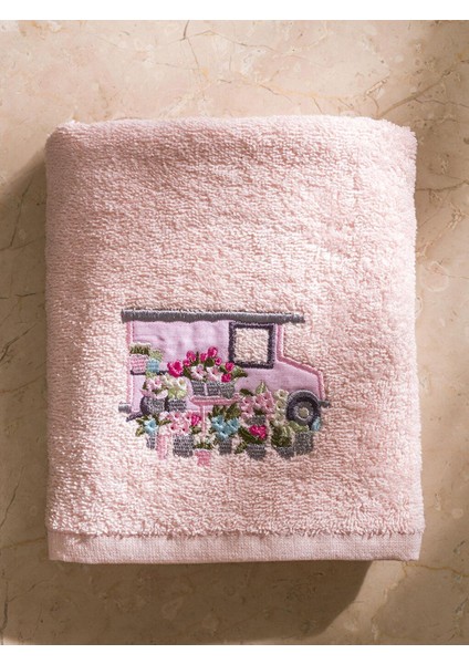 Lcw Home Çiçek Nakışlı Pamuklu Yüz Havlusu 50X80 cm modelleri