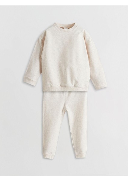 Lcw Baby Bisiklet Yaka Basic Erkek Bebek Pijama Takım