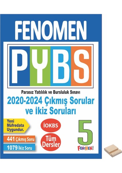 (Sınıf: 5) Bursluluk Çıkmış ve İkiz Sorular (Telefon Tutucu)