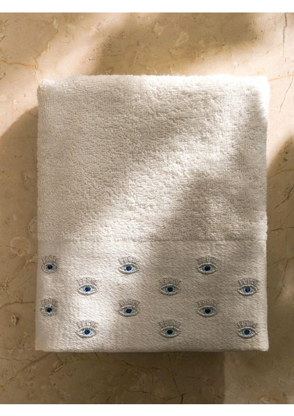 Lcw Home Göz Nakışlı Pamuklu Yüz Havlusu 50X80 cm modelleri