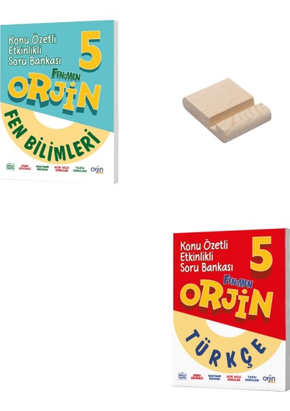 Fenomen Yayıncılık (Sınıf: 5) Fen Bilimleri ve Türkçe Etkinlikli Soru Bankası (Telefon Tutucu)