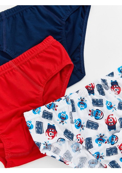 Lcw Kids Baskılı Erkek Çocuk Külot 3'lü fiyatları