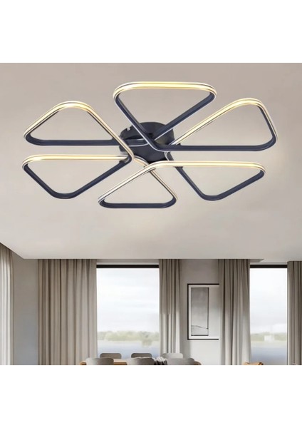 Magnolia Plafonyer LED Avize Alüminyum Gövde Beyaz Işık fiyatları