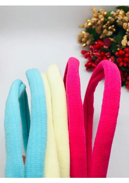 Bebek ve Çocuk Elastik Saç Bandı Bandana ( 6 Adet ) modelleri