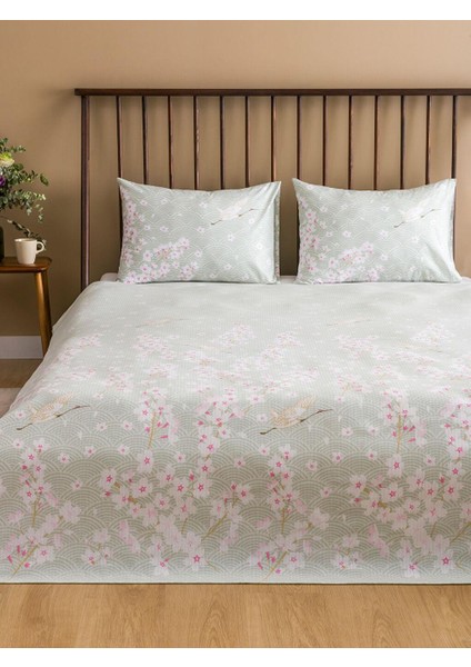 Lcw Home Karışık Desenli Çift Kişilik Pike Seti