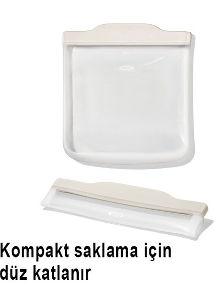 Silikon Yeniden Kullanılabilir Çanta - Sandviç Poşeti - 828 L