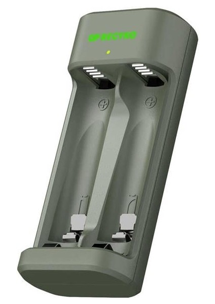 Recyko E221 USB 2lü Aa - Aaa Pil Şarj Cihazı Pilsiz (GPACSE221004 GPE221R21-2GTLB1)