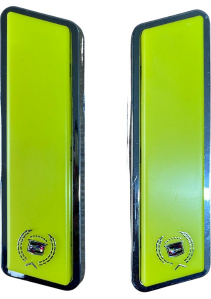 Oto Direk Lambası Sarı Cadillac Armalı Gazetelik Etiketçi Araç Içi Aydınlatma