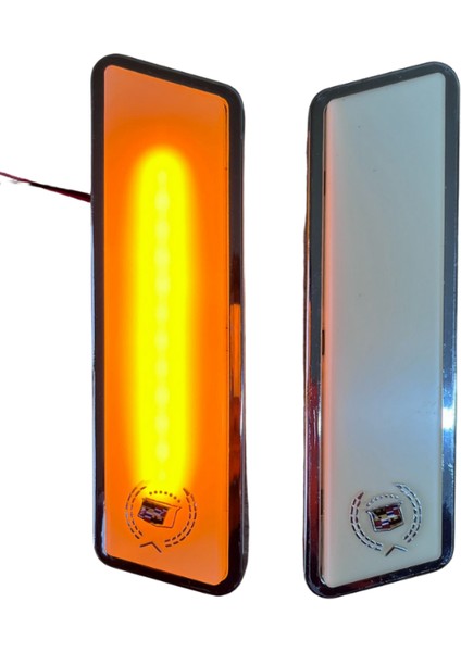 Oto Direk Lambası Günışığı Cadillac Armalı Gazetelik Etiketçi Araç Içi Aydınlatma fiyatları