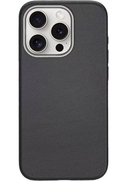 Apple iPhone 15 Pro Max Kılıf Magsafeli Pu Deri Naive Premium Kapak