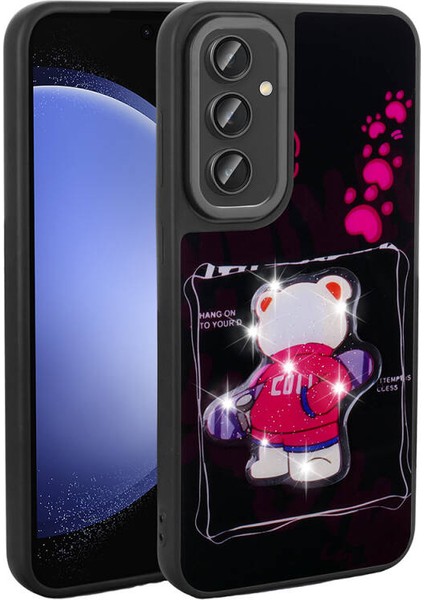 Samsung Galaxy S24 Plus Kılıf Şirin Hayvan Figürlü Euphoria Premium Silikon Kapak