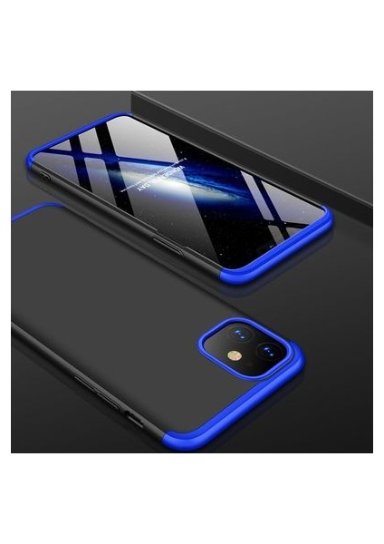 Apple iPhone 11 Kılıf Altı ve Üstü Sökülebilir Sert Bossy Premium Kapak