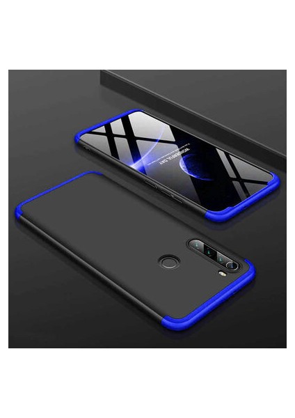 Redmi Note 8 Kılıf Altı ve Üstü Sökülebilir Sert Bossy Premium Kapak