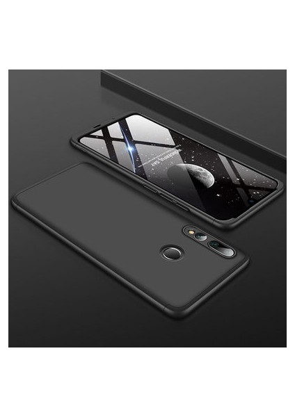 Huawei Y9 Prime 2019 Kılıf Altı ve Üstü Sökülebilir Sert Bossy Premium Kapak