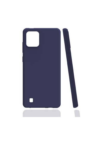 Realme C11 2021 Kılıf Mat Yapılı ve Soft Venice Premium Silikon Kapak