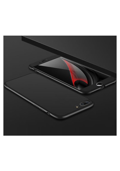 Apple iPhone 7 Plus Kılıf Altı ve Üstü Sökülebilir Sert Bossy Premium Kapak