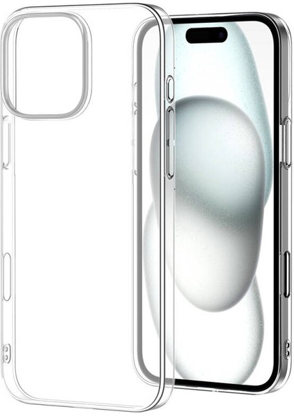 Apple iPhone 16 Pro Max Kılıf Ince Yapılı Crystalarmor Sert Silikon Kapak