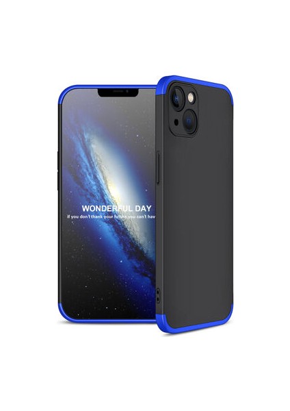 Apple Iphone 13 Mini Kılıf Altı ve Üstü Sökülebilir Sert Bossy Premium Kapak