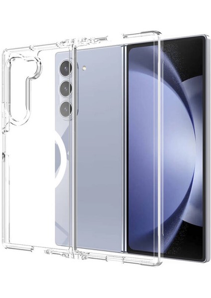 Samsung Galaxy Z Fold 6 Kılıf Magsafe Özellikli Sert Elysion Premium Kapak