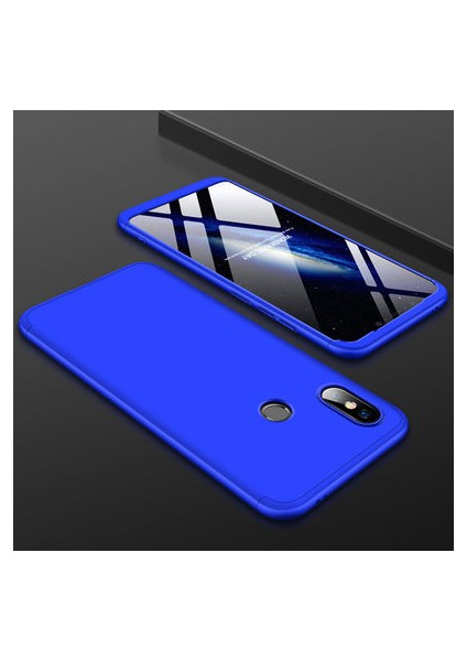 Redmi Note 5 Pro Kılıf Altı ve Üstü Sökülebilir Sert Bossy Premium Kapak