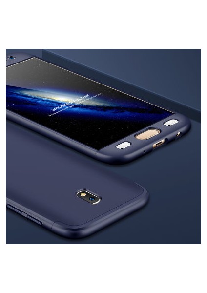 Samsung Galaxy J5 Pro Kılıf Altı ve Üstü Sökülebilir Sert Bossy Premium Kapak