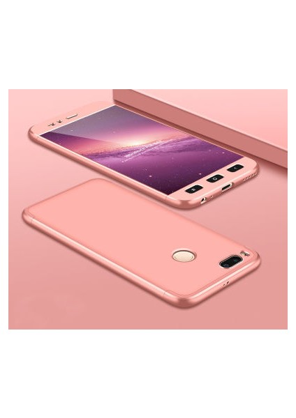 Xiaomi Mi 5x Kılıf Altı ve Üstü Sökülebilir Sert Bossy Premium Kapak