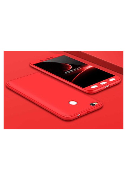 Redmi 4x Kılıf Altı ve Üstü Sökülebilir Sert Bossy Premium Kapak