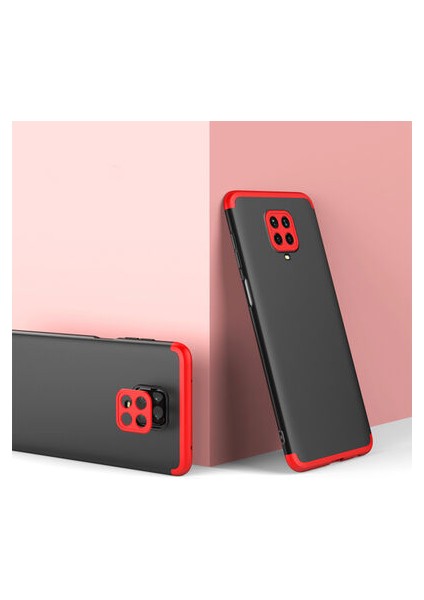 Redmi Note 9 Pro Kılıf Altı ve Üstü Sökülebilir Sert Bossy Premium Kapak