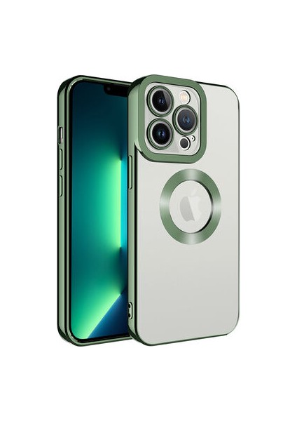 iPhone 14 Pro Kılıf Detaylı Esnek Elis Lazer Silikon Kapak