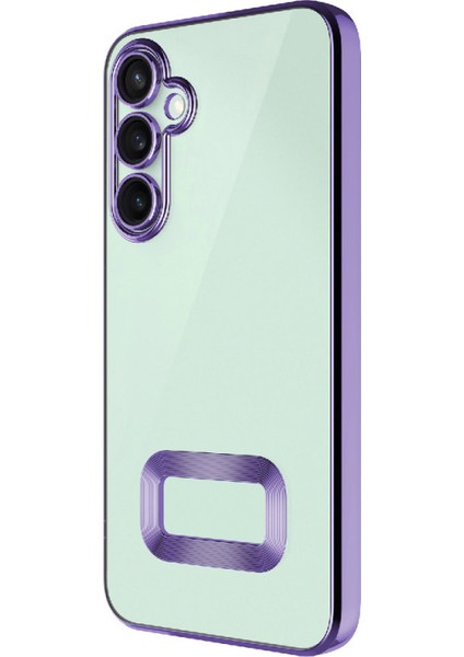 Galaxy S24 Fe Kılıf Logo Detaylı ve Parlak Nlight Premium Silikon Kapak