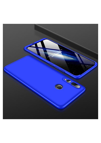 Huawei Y9 Prime 2019 Kılıf Altı ve Üstü Sökülebilir Sert Bossy Premium Kapak
